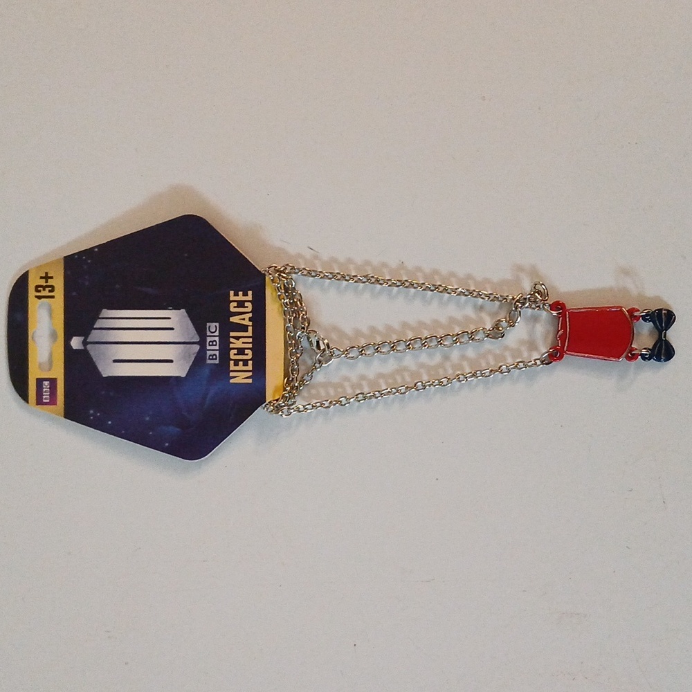NEW Doctor Who Fez Hat & Bow Tie Necklace 11th Doctor Cosplay Set